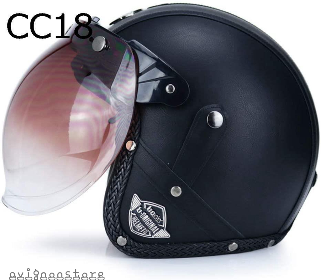 ヘルメット バイク helmet スクーターオー プンフェイスヘルメット