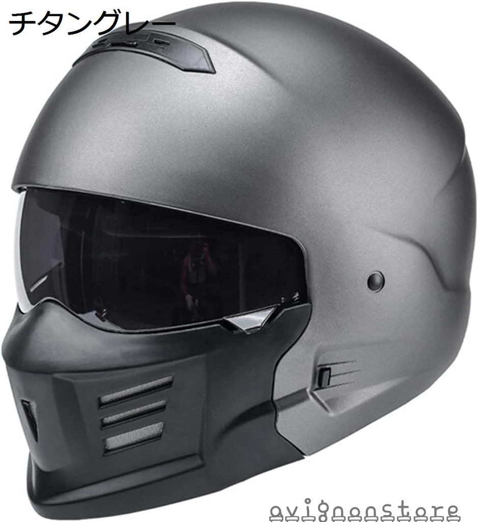 スコーピオンヘルメット ハーレーヘルメット フルヘルメット グレー Mサイズ 通販