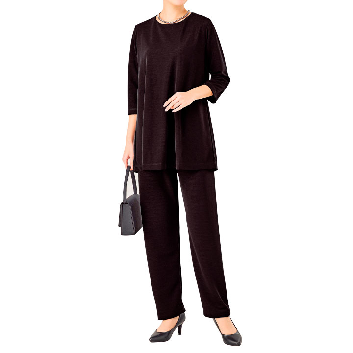 洗える！ドレープチュニック フォーマルセット [70276] フォーマル