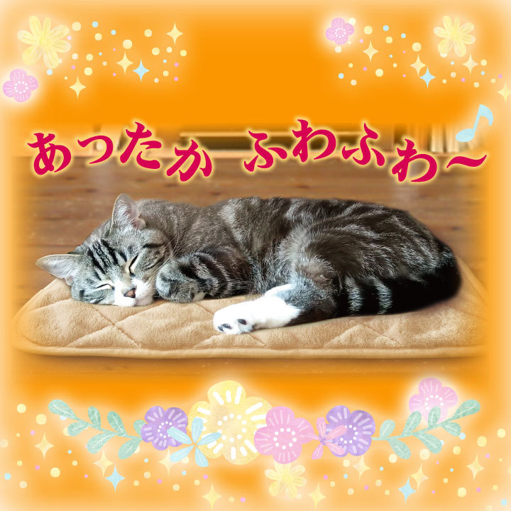 【便利グッズ】やみつき暖かマット暖流マルチパッド【アビバーレ】