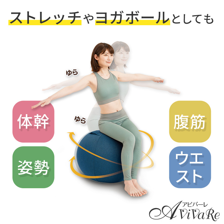 即納☆ 体幹バランスエクサボール Z1912 バランスボール 椅子 55cm