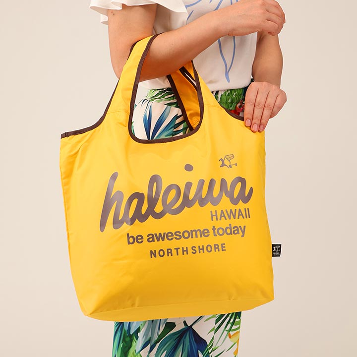 HALEIWA エコバッグ [Z3365] ハレイワ ハッピー マーケット 折りたたみ