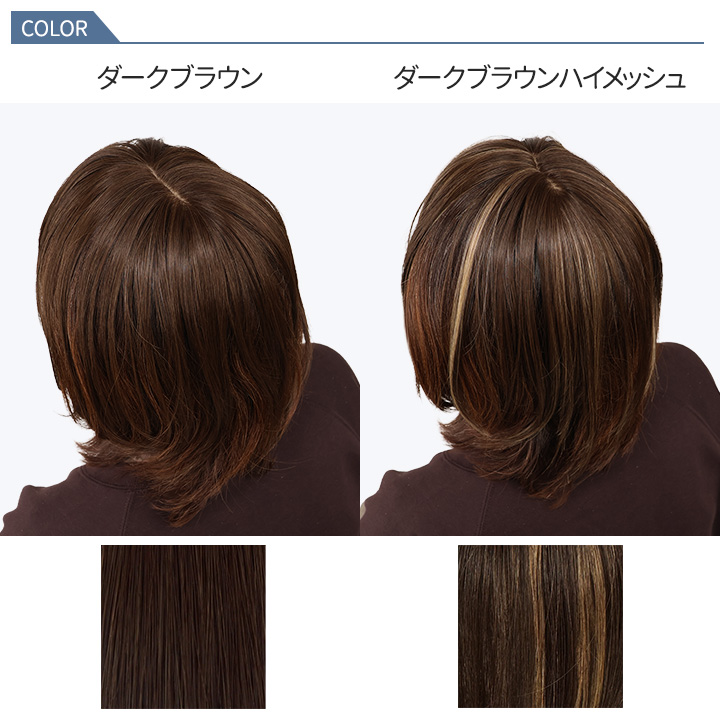 即納☆ ちょびっと白髪隠しウィッグ [Z3366] ヘアウィッグ 部分