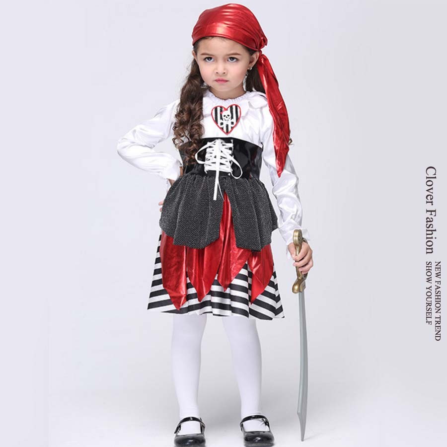 キッズキャプテン キッズ 子供服 女の子 コスプレ ハロウィン 海賊 クリスマス 子供用 ディズニー ディズニー 海賊王 衣装 キッズ 3点セット Yek104 Clover Fashion 通販 Yahoo ショッピング