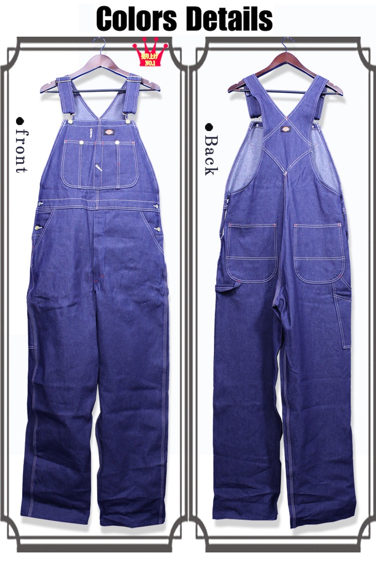 ディッキーズ　オーバーオール　メンズS Dickies オーバーオール サロペット 「別注限定展開/新色入荷
