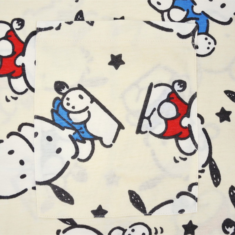 ポチャッコ Tシャツ 半袖 総柄 サンリオキャラクターズ サンリオ
