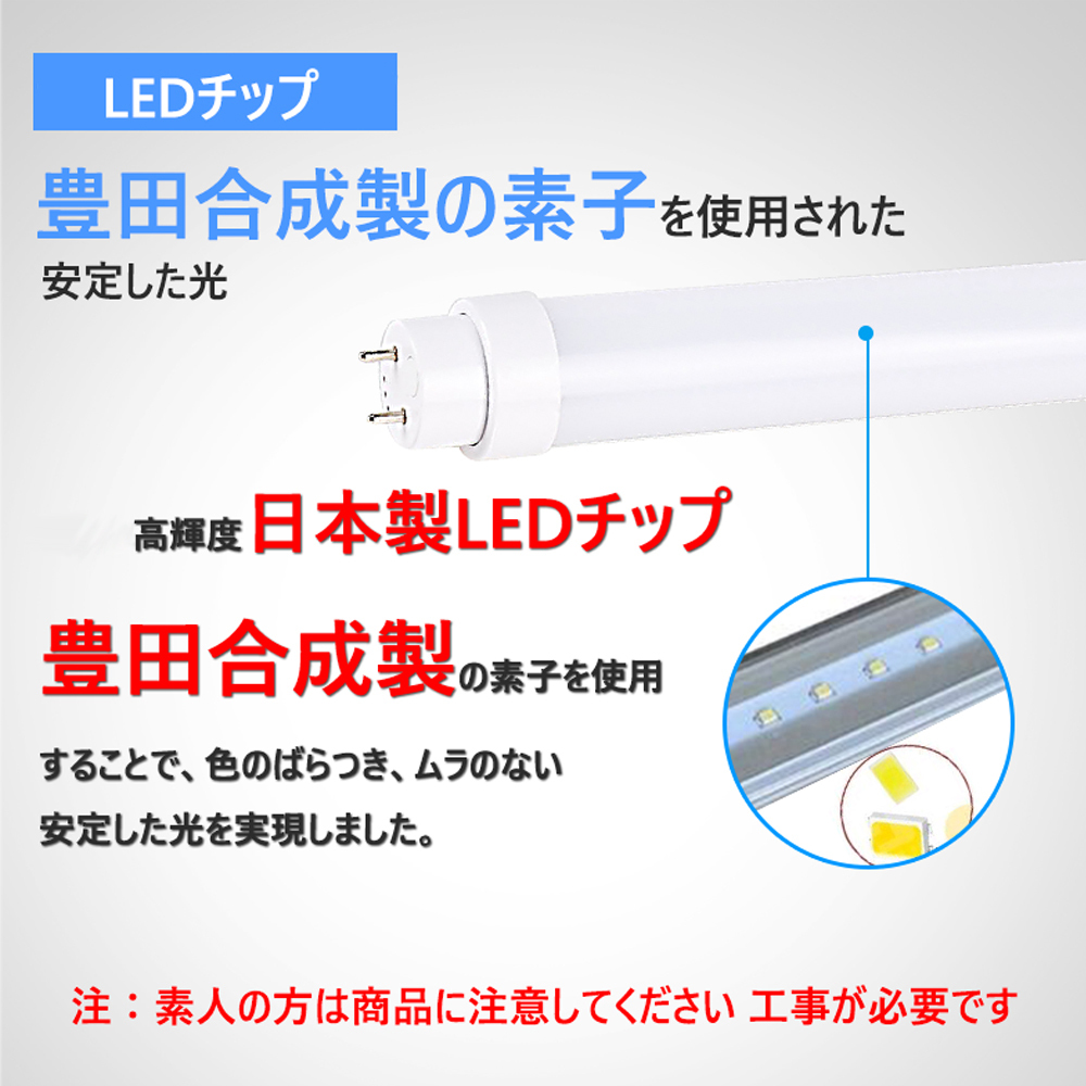 2本 直管型 led照明器具 直管蛍光灯型 直管型ledランプ40w 蛍光灯ledに