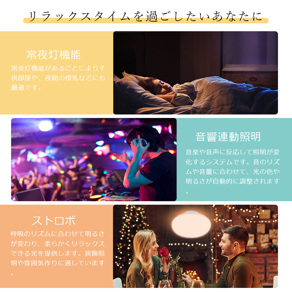 LEDシーリングライト 6畳 調光調色 10W 2000LM スマートライト LEDシーリングライト 6畳 調光調色 10W 2000LM スマートライト