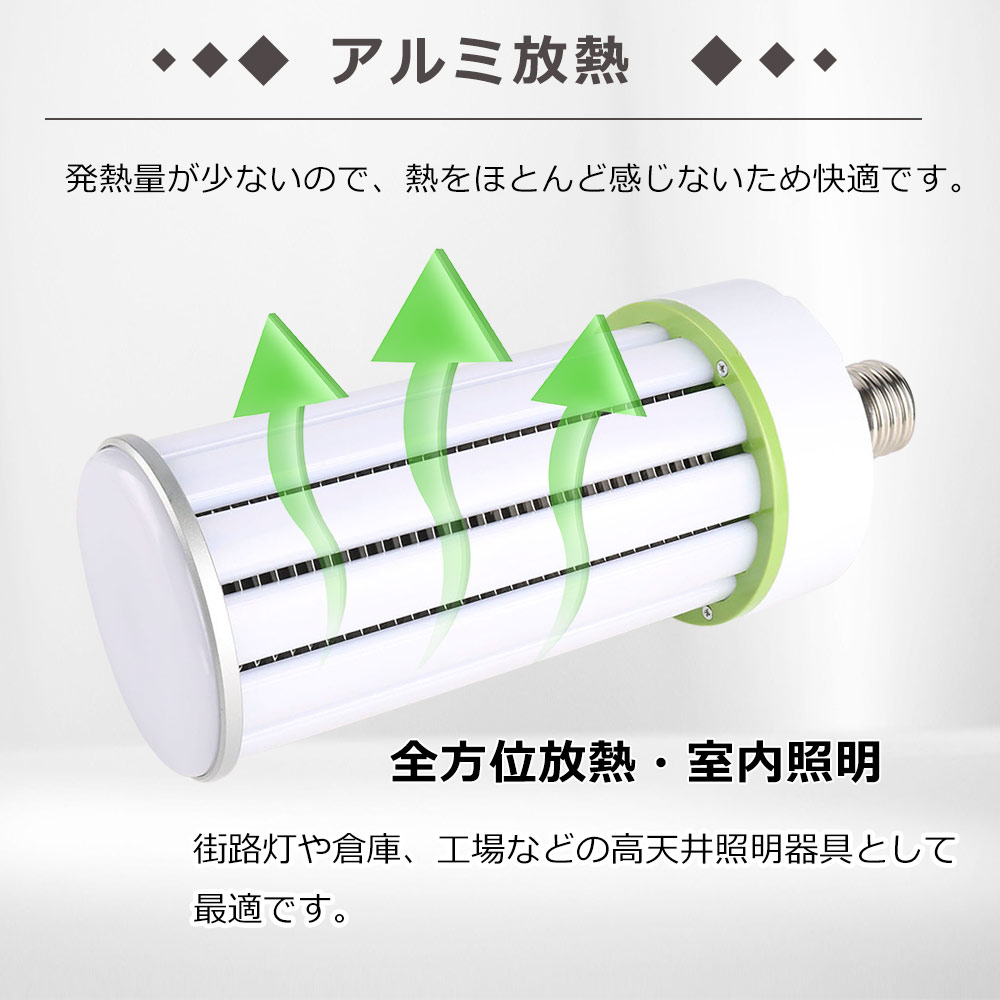 連絡用 LED電球 コーンライト E39口金対応 密閉型器具対応 60w 400w水銀ランプ