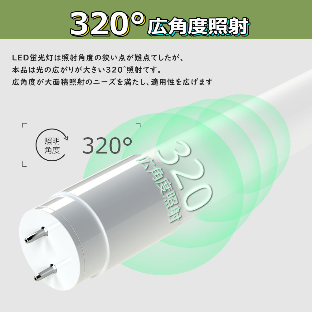 【お買い得】LED照明器具 EFS4069W 4個セット 買ってすぐ使える！】LED蛍光灯照明器具2灯式 逆富士型 40W形 LED蛍光