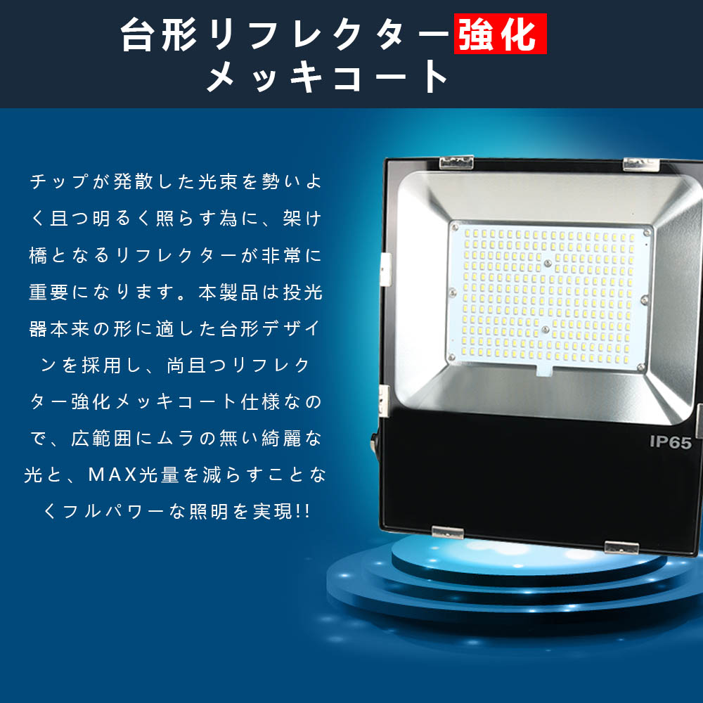 ledライト 屋外 防水 led照明器具 天井 倉庫 100w 投光器 LEDライト 省エネ 薄型 防水 作業灯 広角 作業灯 ワークライト  5mコード付き led 投光器 昼光色 :led-100w-20000lm-ip65-myt-1-d:awagras02 - 通販 -  Yahoo!ショッピング