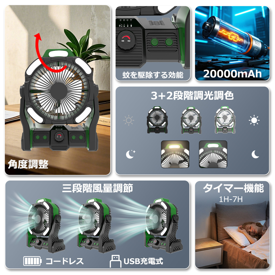 2個セットサーキュレーター 扇風機 壁掛扇風機 全年用サーキュレーター lhl230051710.jpg