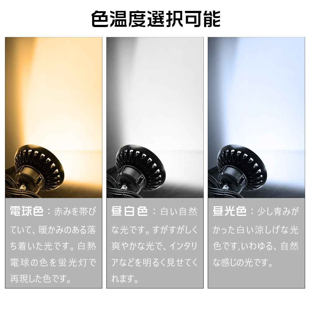UFO型高天井灯 LEDライト 高天井用 照明器具 LEDハイベイライト LED