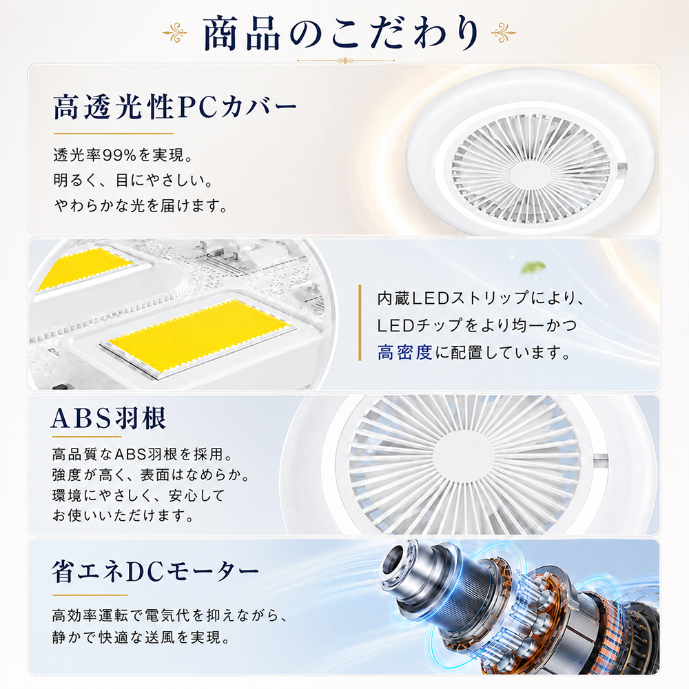 シーリングファンライト LEDシーリングライト 4000lm 首振り タイマー