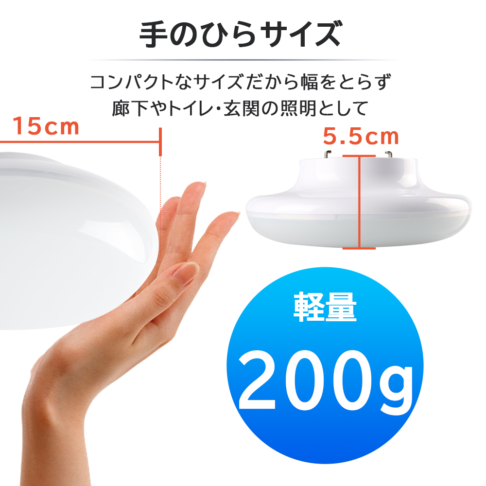 シーリングライト 6〜10畳 北欧 二重円形直径40cm引っ掛対応 工事不要 10w1.jpg