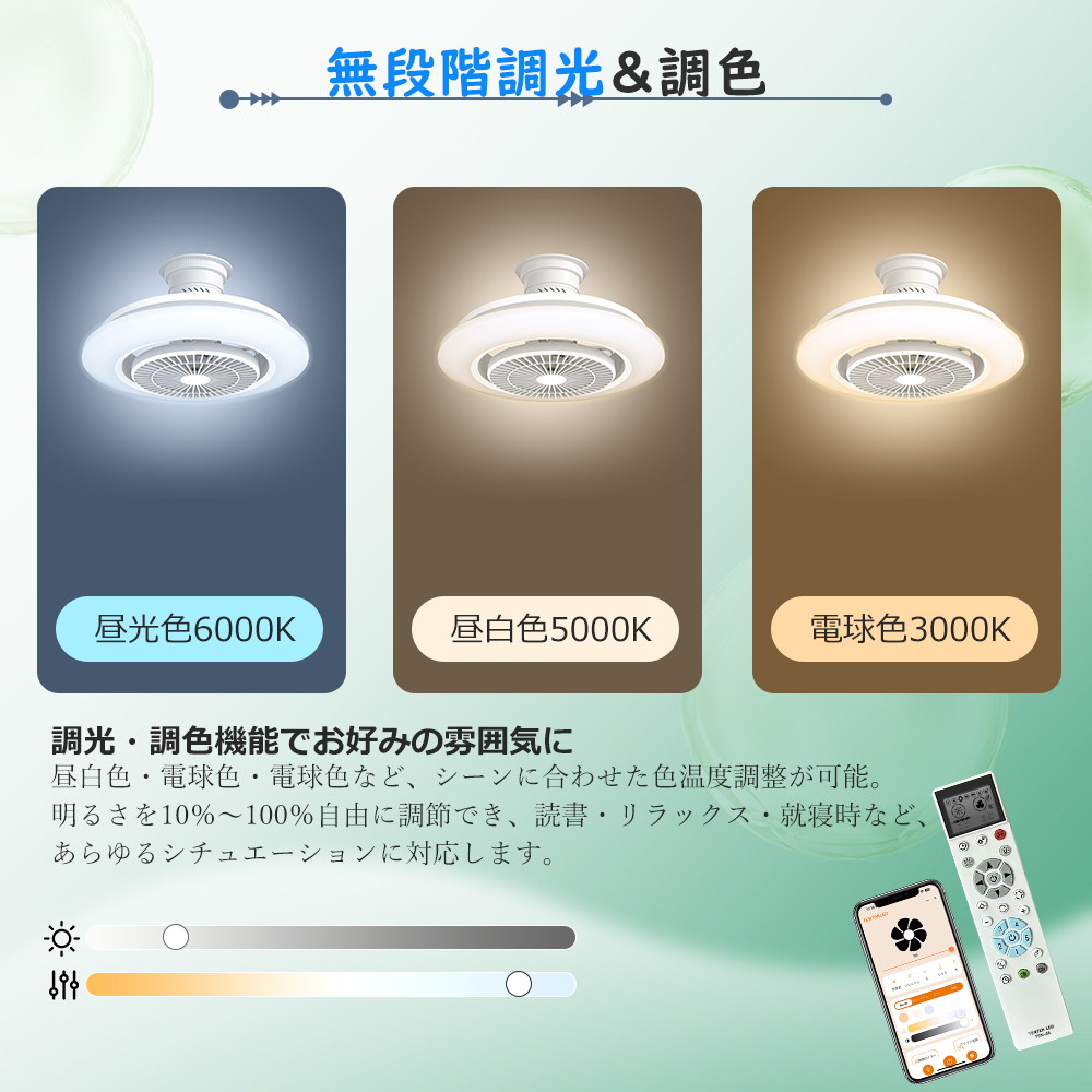 2年保証ファン付きシーリングライト?12畳工事不要ファン付き照明 洗面