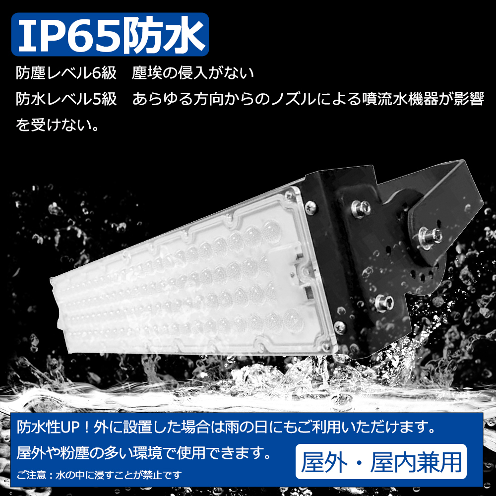 LED 投光器 300W 防水 LED投光器 IP65 屋外 屋内 60000LM 看板 駐車場
