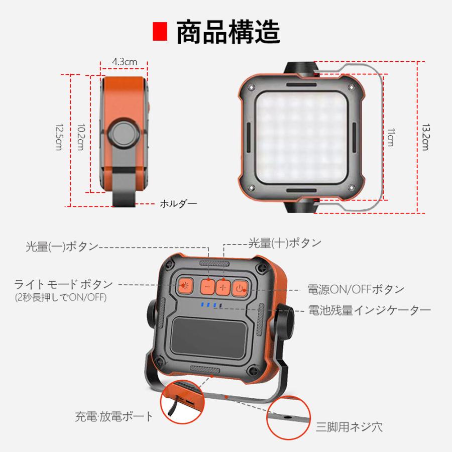 LEDランタン ライト USB充電式 モバイルバッテリー機能 最大760