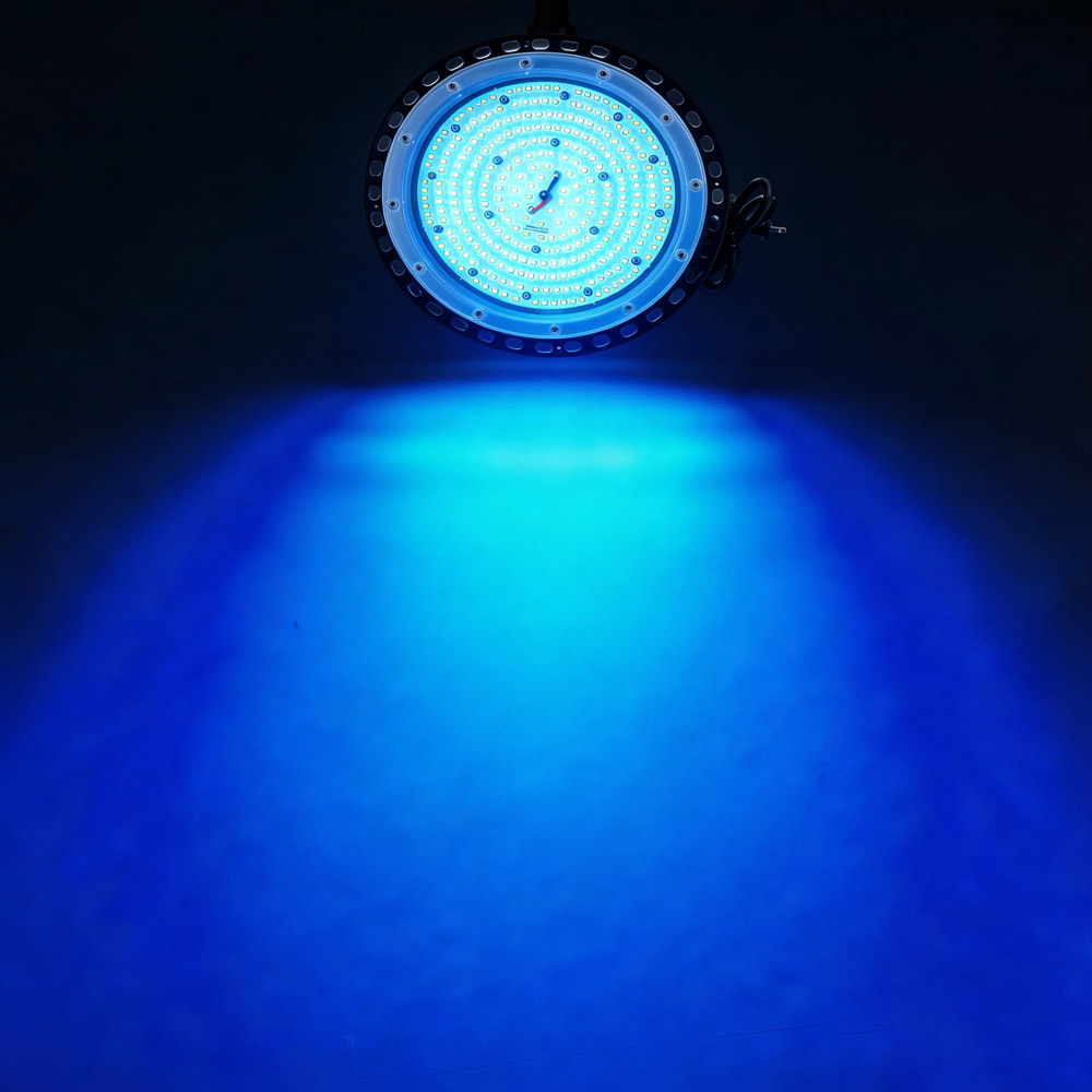 集魚灯 ブルー250w 青色 LED 投光器 100v 200v 集魚ライト イカ釣り