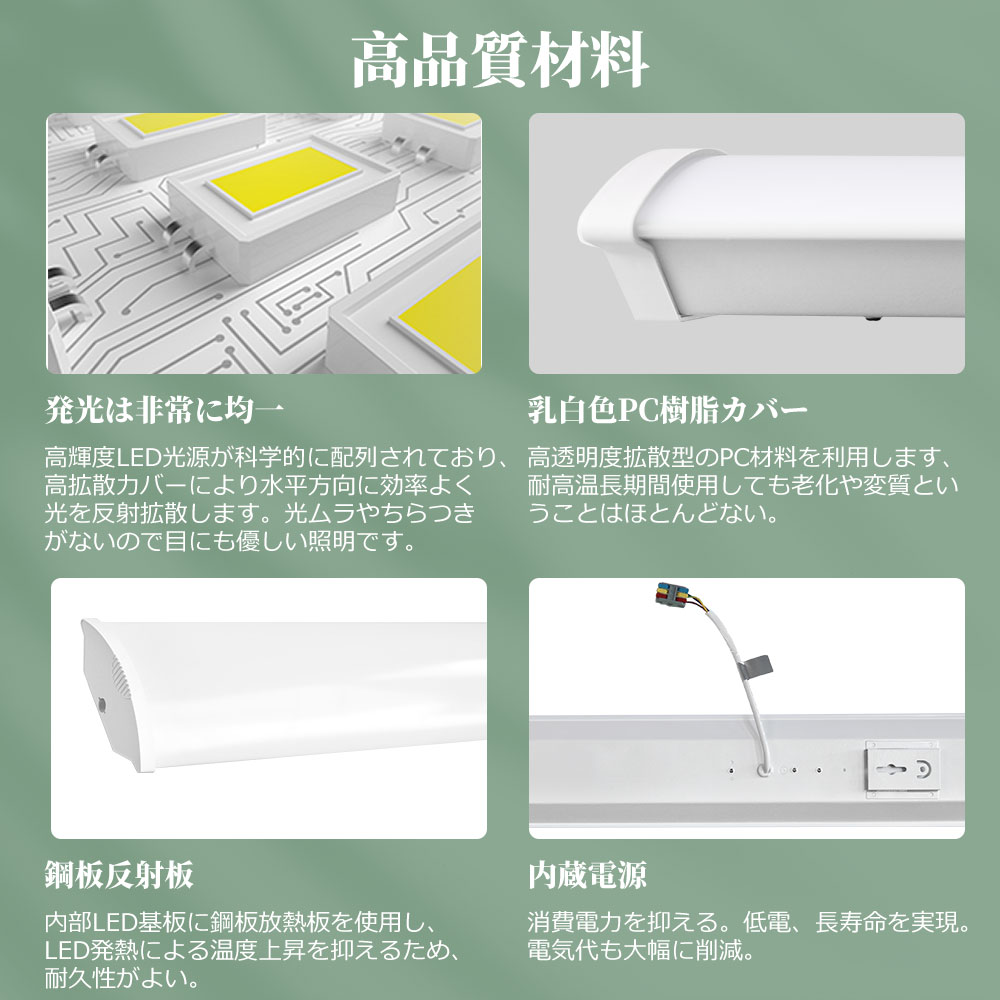 LEDベースライト 直管LED蛍光灯用照明器具...の詳細画像3