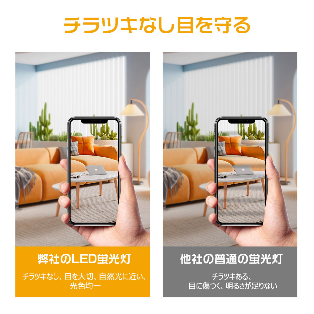 蛍光灯代替 LED照明 9Wから4Wへ 省エネ 高輝度LEDランプ GXq10