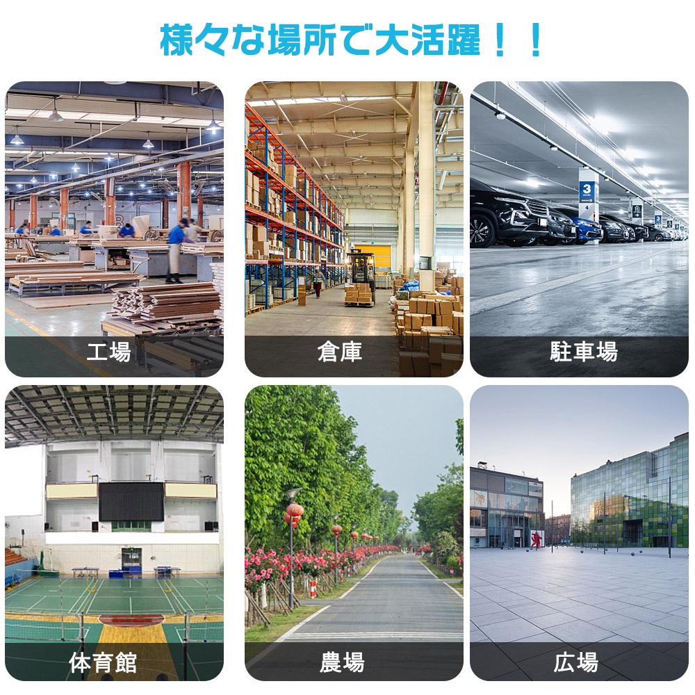 LED投光器 100w 防水作業灯 屋外用照明 20000LM IP65 LED 投光器 防水