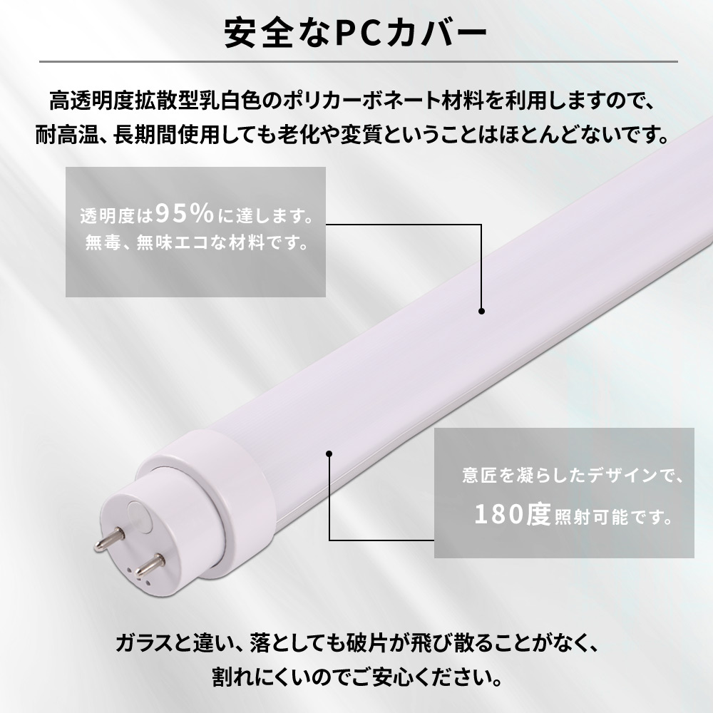 LED蛍光灯 20形 グロー式 インバーター式...の詳細画像4