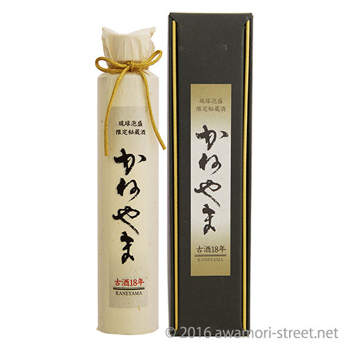 泡盛 古酒 崎山酒造廠 / 松藤 限定古酒 43度,1800ml 青瓶 贈り物