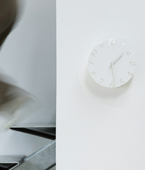 掛け時計 Lemnos タカタレムノス NTL10-04 CARVED カーヴド 時計