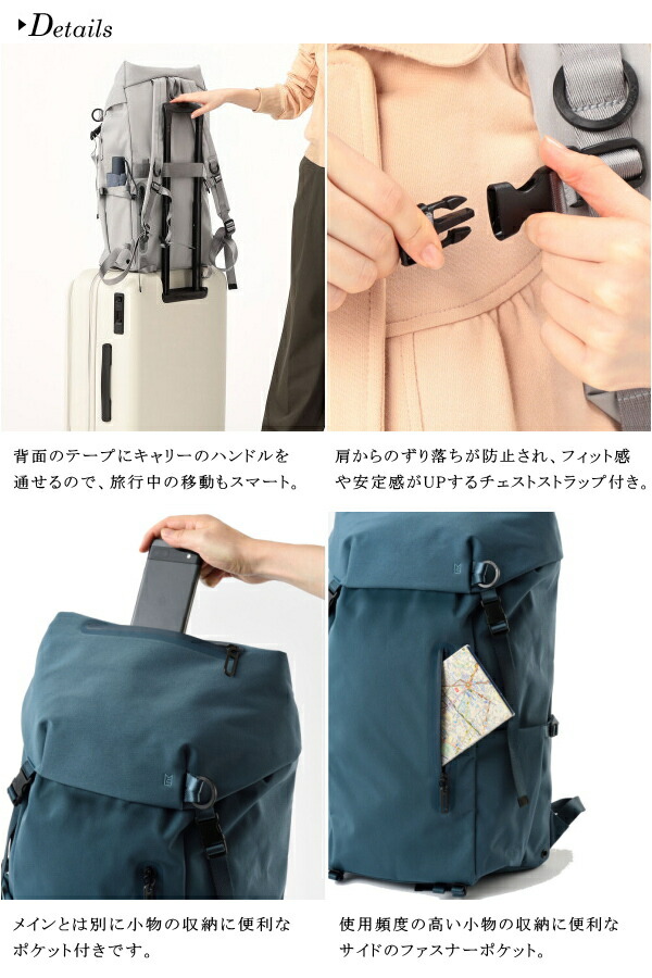 MILESTO　LIKID フラップバックパック XL ブラック MILESTO LIKID フラップバックパック XL 15インチ PC収納 マット
