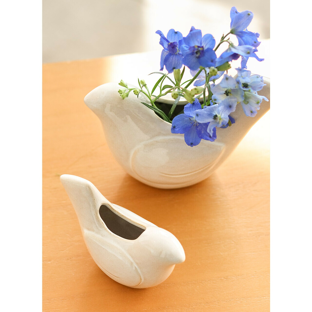 バードフラワーベース Sceneryvase フラワーベース 陶器 花瓶 花びん