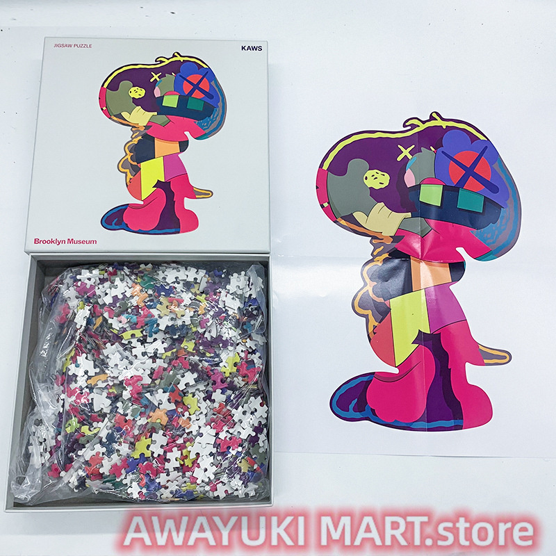 パズル スヌーピー ジグソーパズル kaws おしゃれ 知育玩具 コラボ 不