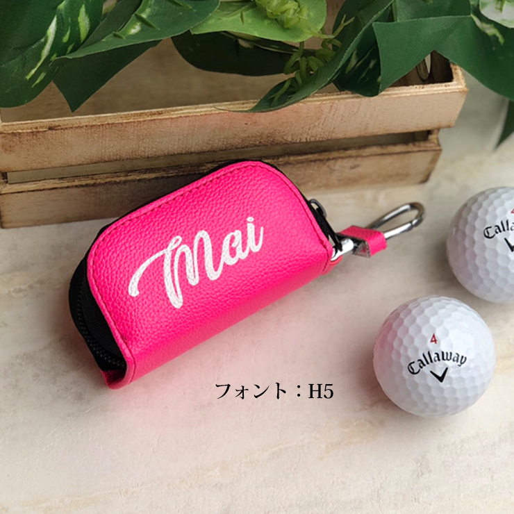 ゴルフボールケース　10個セット　カラーいろいろ golfball-hikki4.jpg