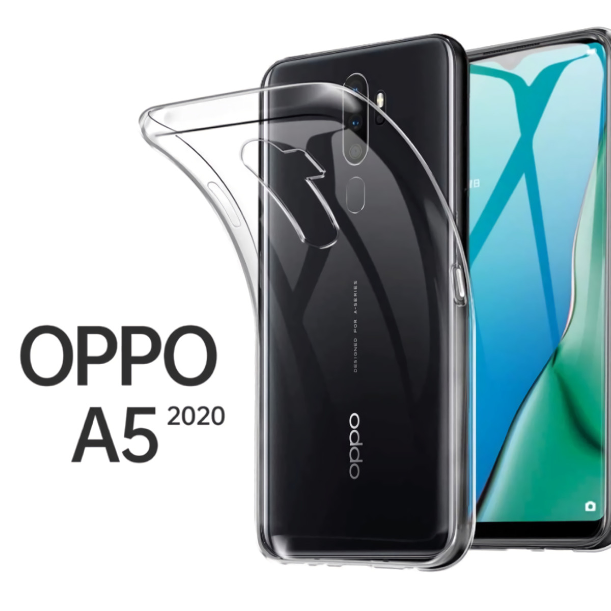 Rakuten - OPPO A5 2020 SIMフリー(本体とクリアケース) 送料無料】OPPO A5 2020 / A9 兼用 ハードケース ソフトケース