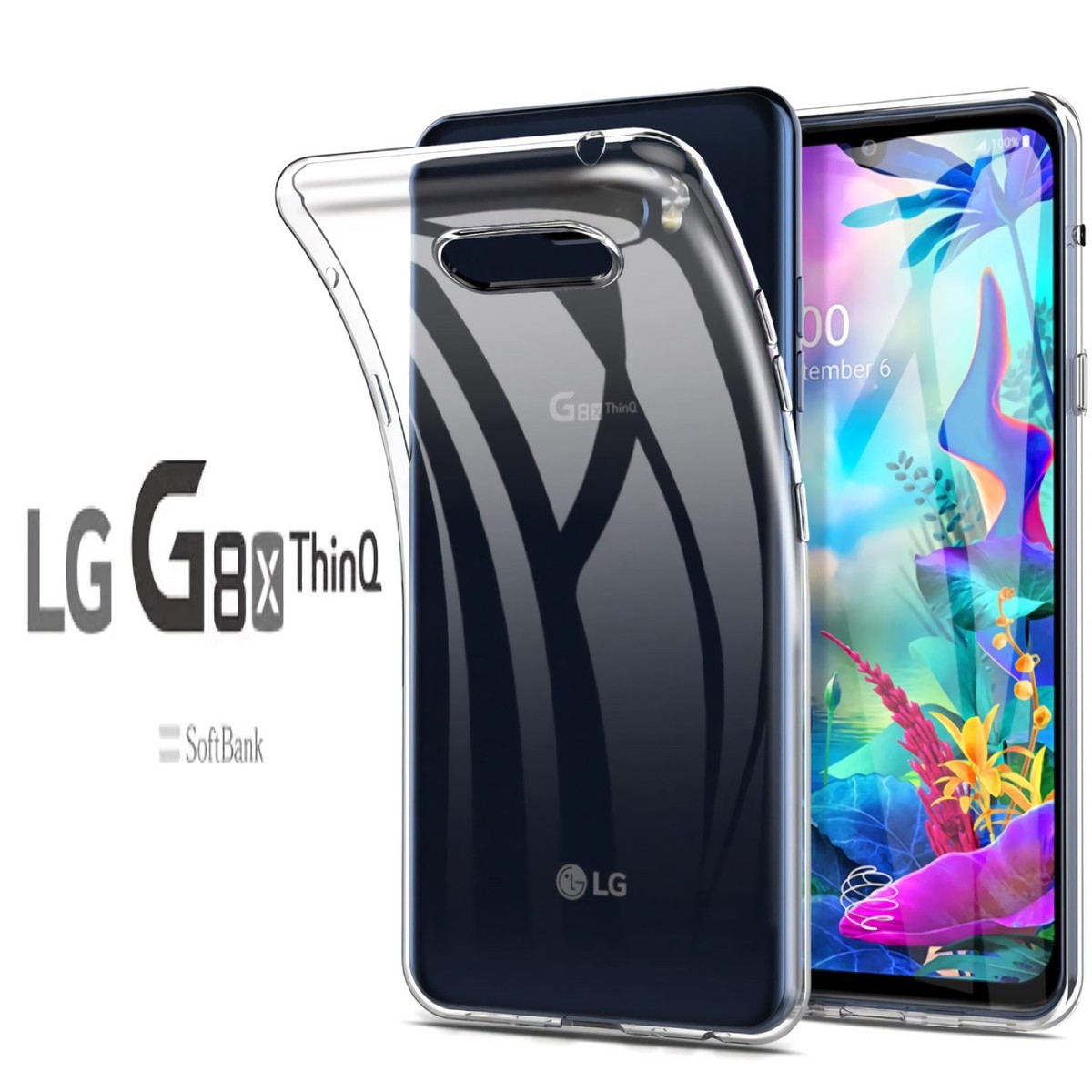 送料無料】LG G8X thinQ ハードケース ソフトケース クリア