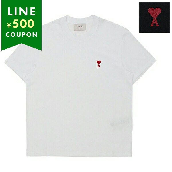 アミパリス Tシャツ カットソー メンズ レディース ユニセックス AMI PARIS BFUTS235724 RED ADC TSHIRT AMI Alexandre Mattiussi アミパリス Tシャツ カットソー メンズ