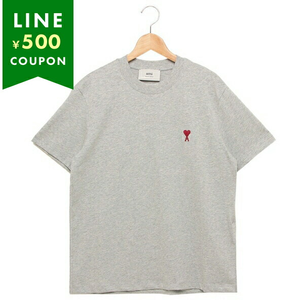 アミパリス Tシャツ カットソー アミ ドゥ クール グレー メンズ レディース ユニセックス AMI PARIS BFUTS035.U724 951