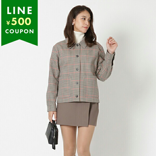 アーペーセー ジャケット ニューニッキー アウター ブラウン レッド レディース APC F02772 COGEG GAA A.P.C.（アーペーセー） ジャケット ニューニッキー アウター ブラウン