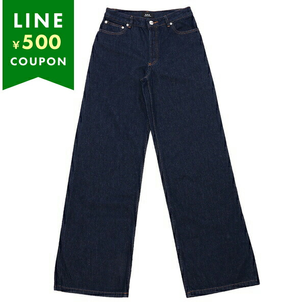 A.P.C. アーペーセー パンツ エリザベス ネイビー レディース