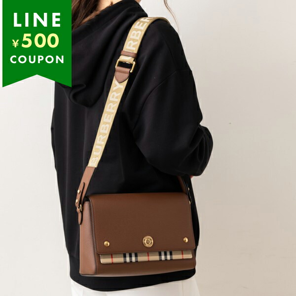 BURBERRY バーバリー ショルダーバッグ ノート ブラウン