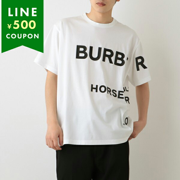 BURBERRY バーバリー Tシャツ 半袖カットソー ホワイト メンズ