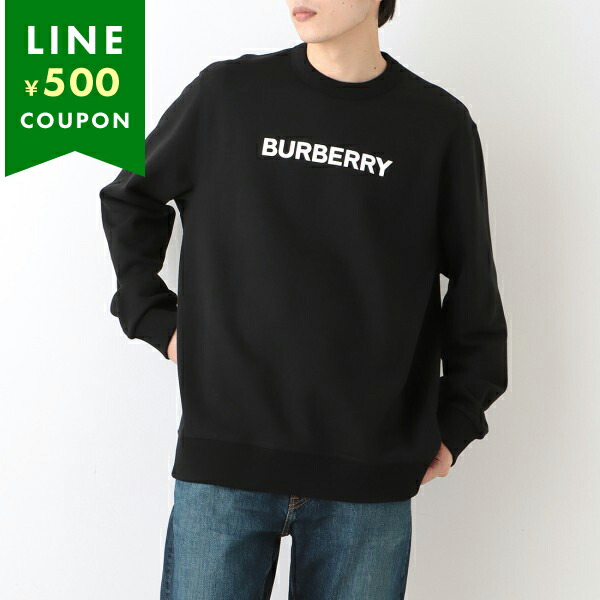 スウェット・トレーナー Burberry SWEATSHIRTS (8055312 A1189) BURBERRY バーバリー スウェットシャツ プルオーバー ブラック