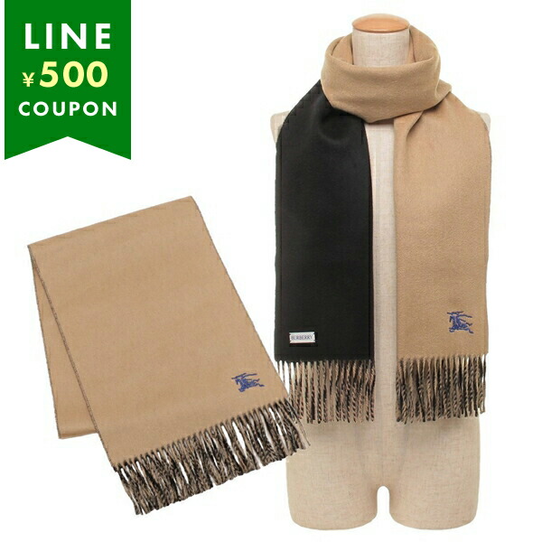 BURBERRY（バーバリー） マフラー カシミア ベージュ ブラック