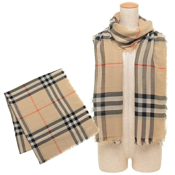 BURBERRY（バーバリー） ストール バーバリーチェック ベージュ