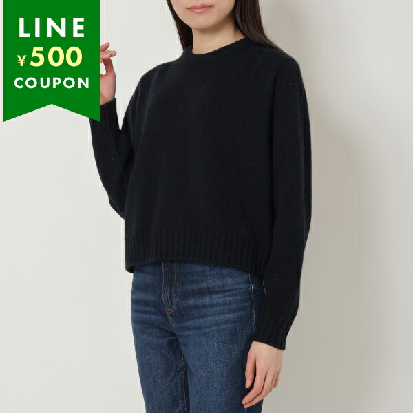 セリーヌ ニット セーター トリオンフ ボクシー クルーネックネックセーター ネイビー レディース CELINE 2A88Z384D 07MR