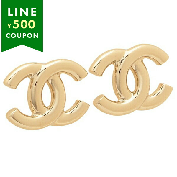 CHANEL シャネル ピアス ココマーク CCマーク スタッズ ゴールド
