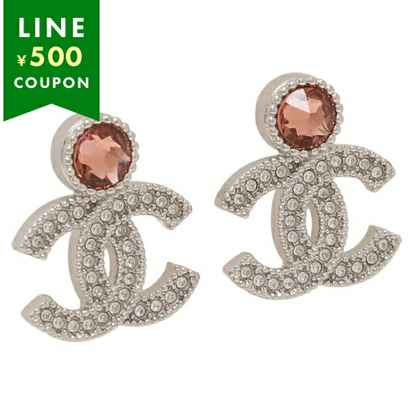 CHANEL（シャネル） ピアス ココマーク CCマーク ホワイト ピンク