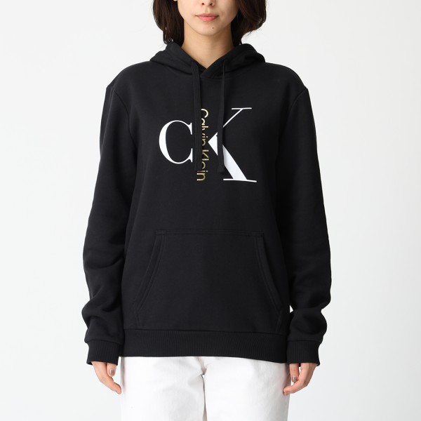 カルバンクライン パーカー フーディー   ミックスド ロゴ モノグラム スウェット 裏起毛 メンズ レディース 40QC403 ck Calvin Klein カルバンクライン パーカー フーディー CALVIN KLEIN