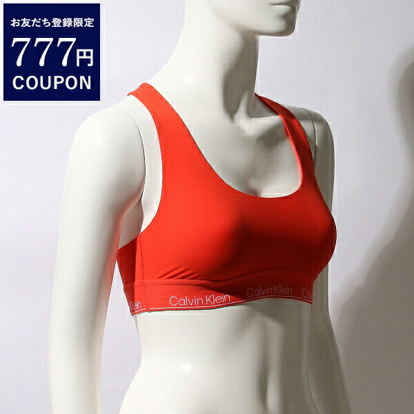 カルバンクライン ブラジャー アンダーウェア オレンジ レディース CALVIN KLEIN QF6922 801
