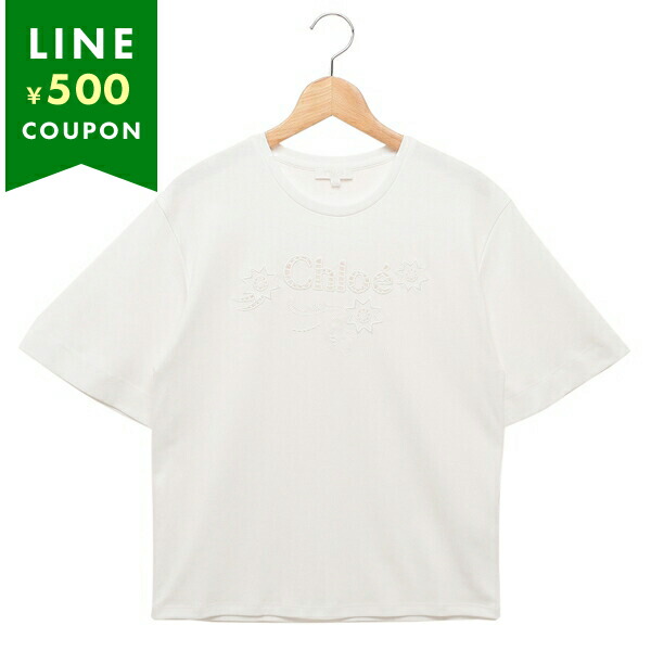 Chloe クロエ Tシャツ カットソー 子供服 ホワイト ガールズ